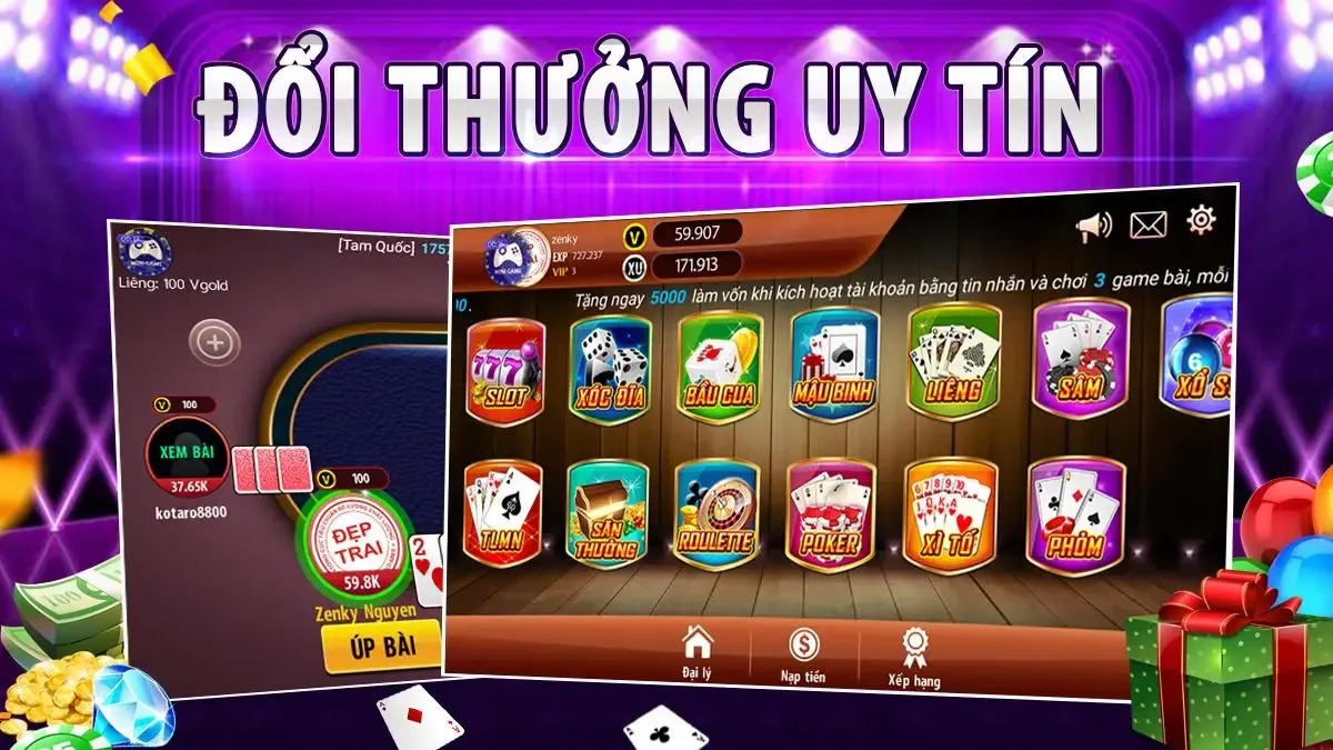 top 10 game bài đổi thưởng